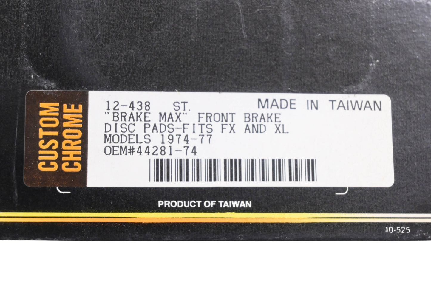 Custom Chrome 12-438, 44281-74 Front Disc Brake Pad Kit NOS