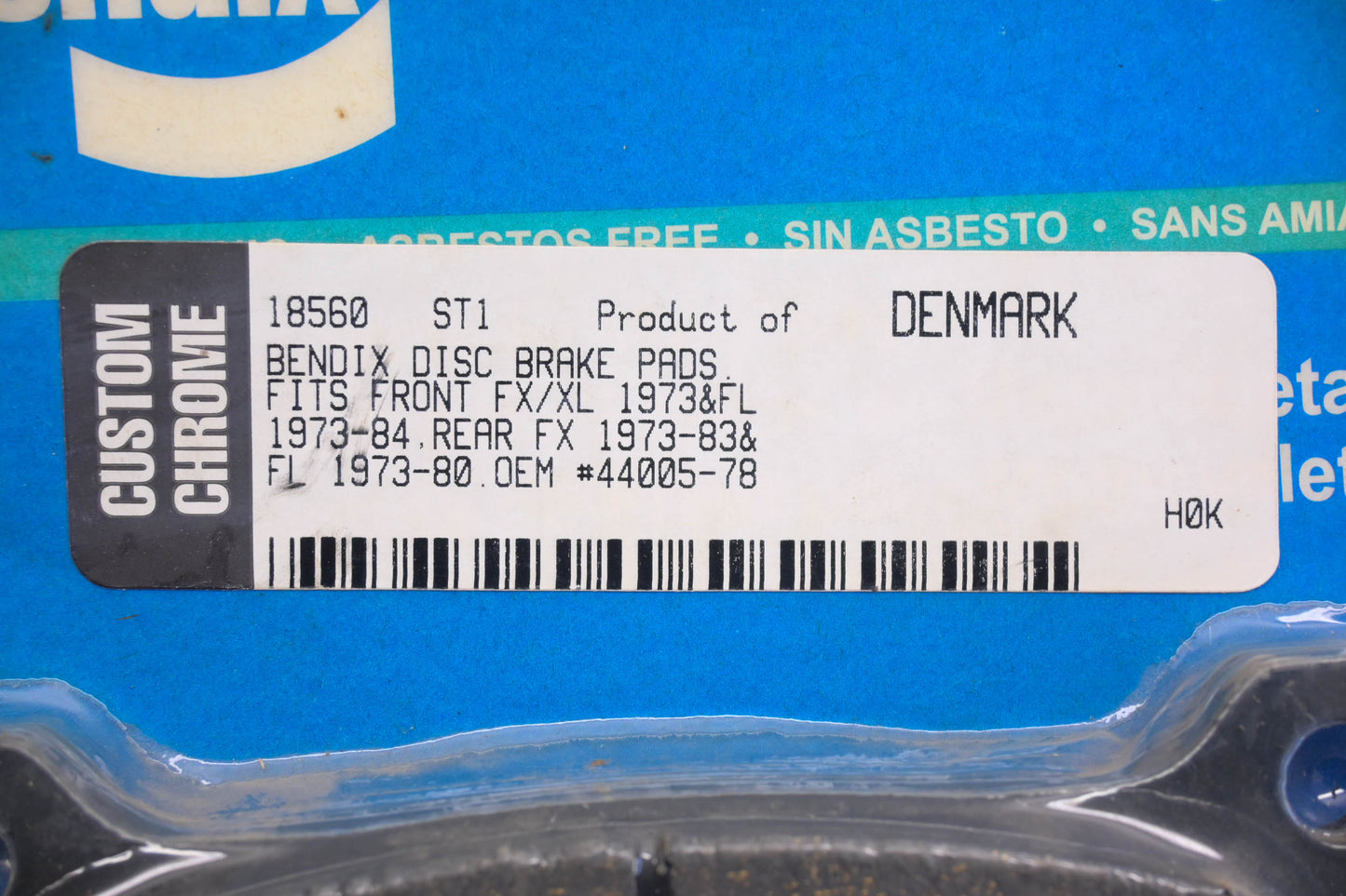 Bendix MA13, 18560, 44005-78 Disc Brake Pads NOS