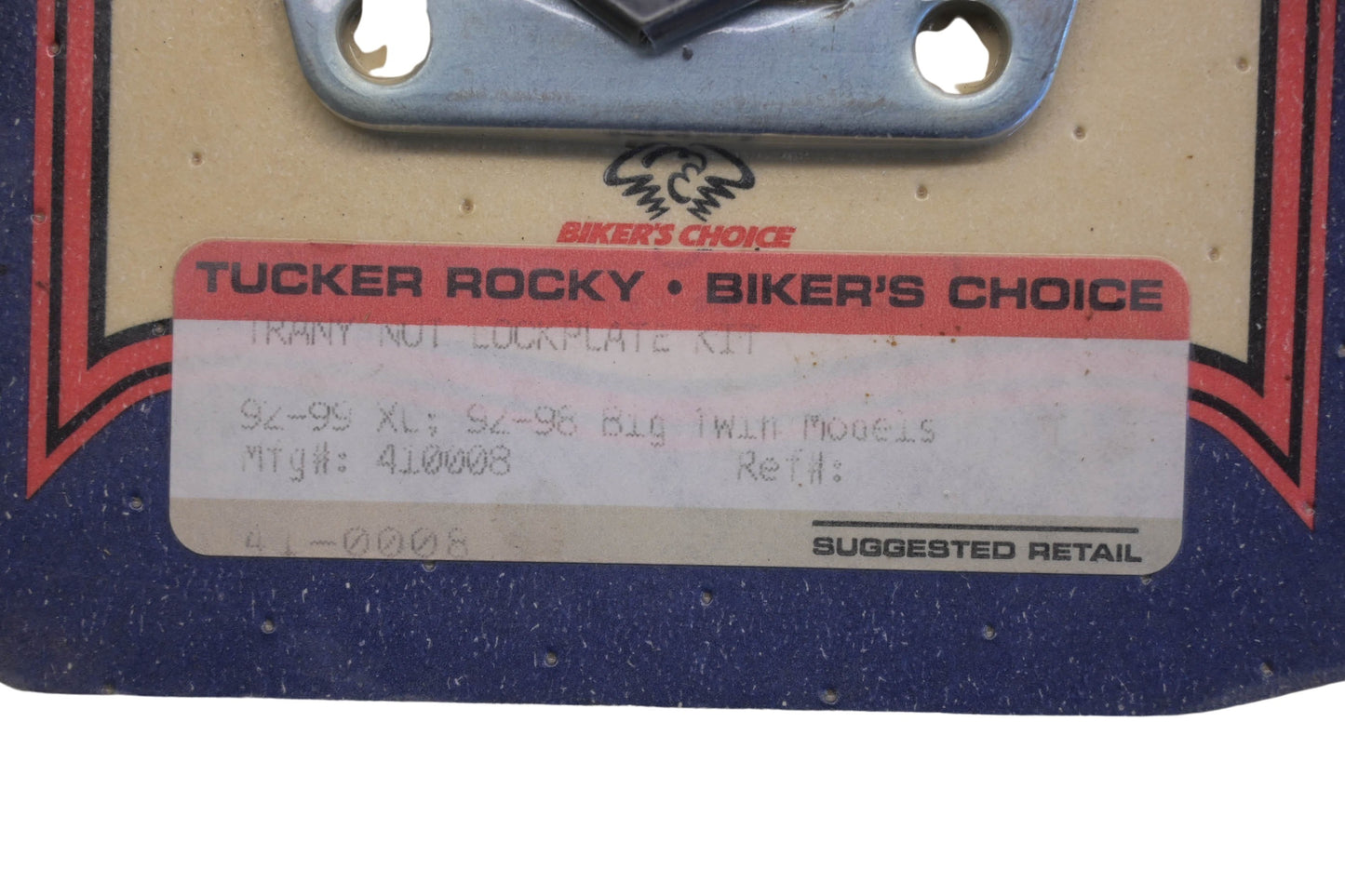 Twin Power 410008, 41-0008 Transmission Nut Lock Plate Kit NOS