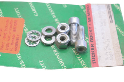 Gardner-Westcott 04-1111, P-74-24 Regulator Chrome Mount Kit NOS