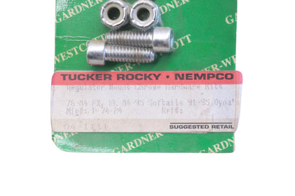 Gardner-Westcott 04-1111, P-74-24 Regulator Chrome Mount Kit NOS