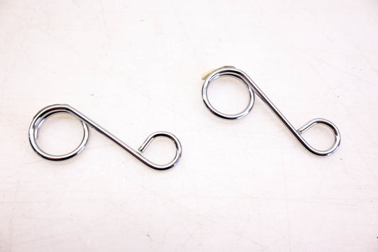 Custom Chrome 15-895 Chrome Fuel Line Supports Qty 2 NOS