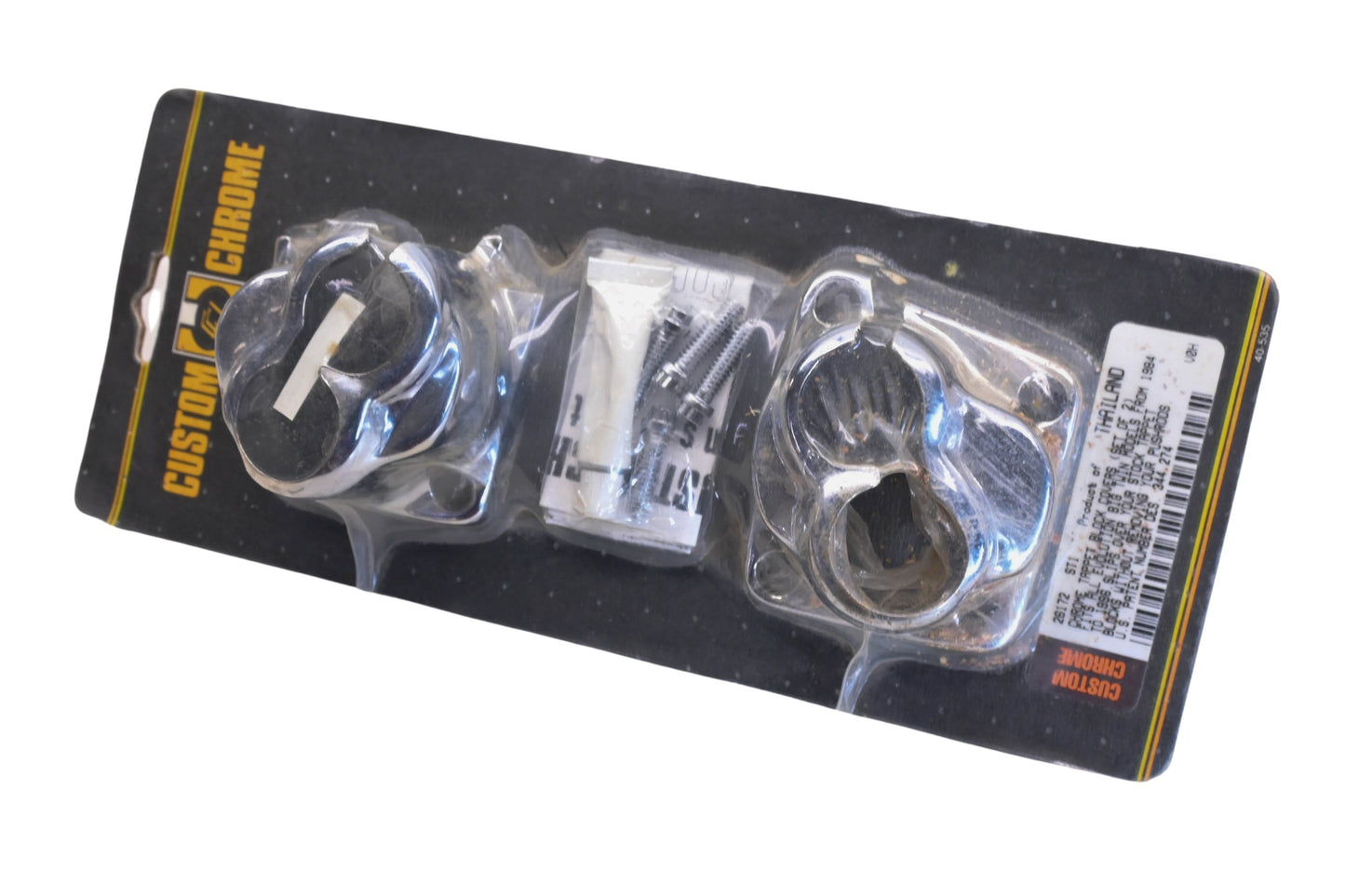 Custom Chrome 26172 Chrome Tappet Block Covers Kit NOS