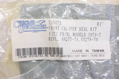 Chrome Specialties 130473, 44277-74, 44278-74 Front Caliper Seal Kit NOS