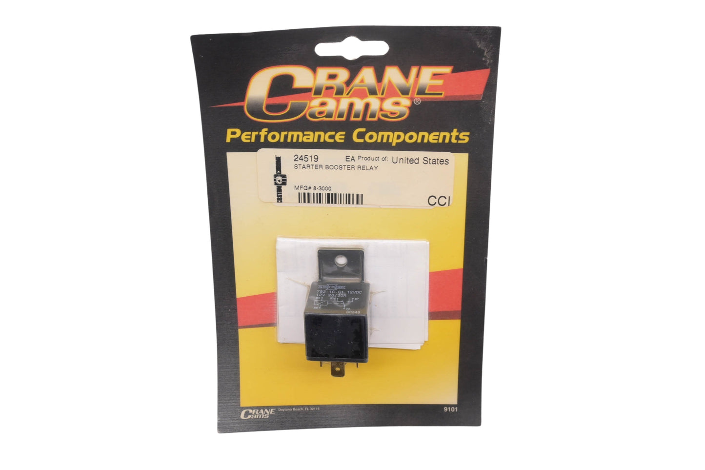 Crane Cams 24519, 8-3000 Starter Booster Relay NOS