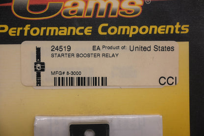 Crane Cams 24519, 8-3000 Starter Booster Relay NOS