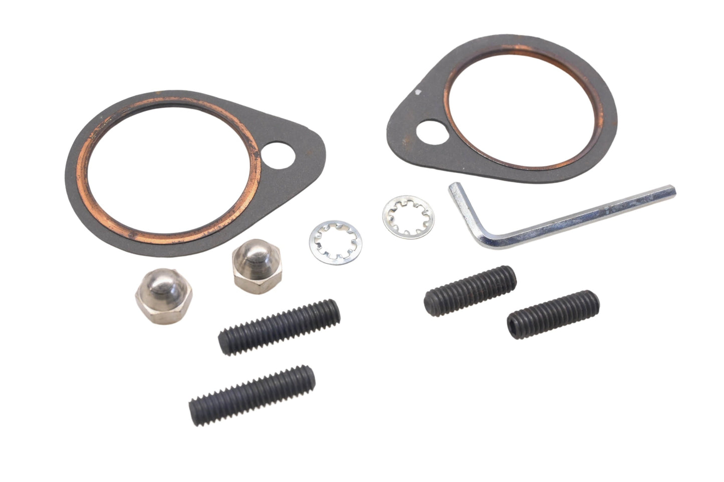 Chrome Specialties 090005 Exhaust Stud Nut Gasket Kit NOS