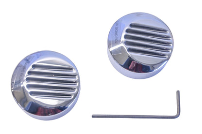 Custom Chrome 27-154 Chrome Swingarm Covers NOS
