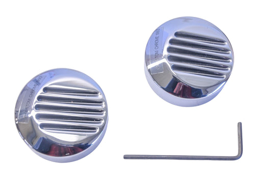 Custom Chrome 27-154 Chrome Swingarm Covers NOS
