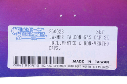 Chrome Specialties 260023 Falcon Gas Cap Kit NOS