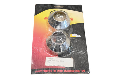Biker's Choice 49-0377 Fork Boot Cap Set NOS