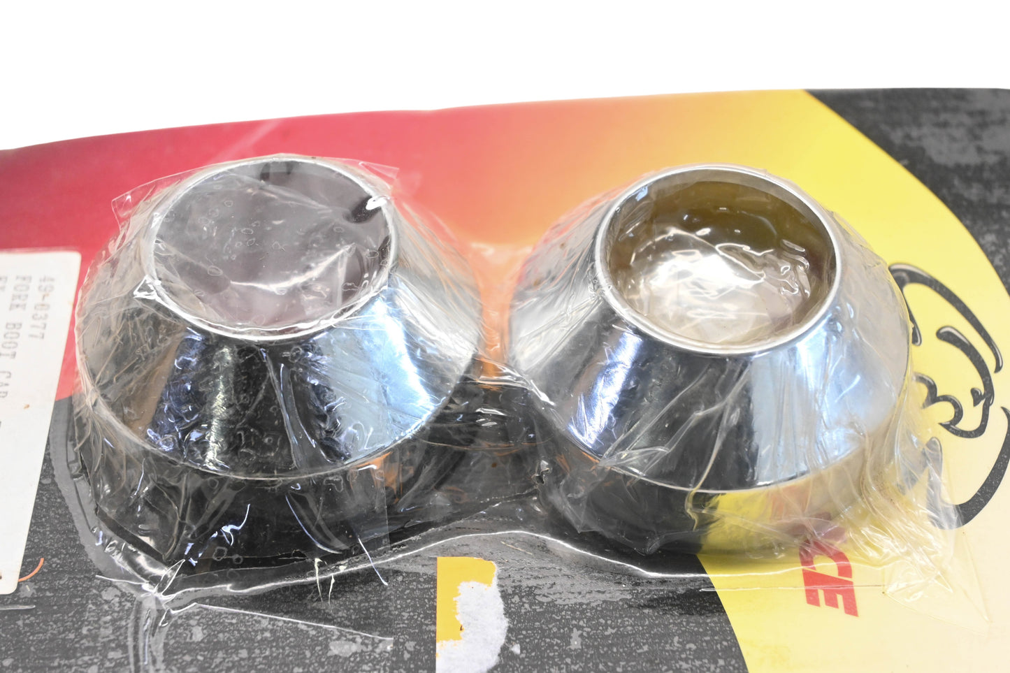 Biker's Choice 49-0377 Fork Boot Cap Set NOS