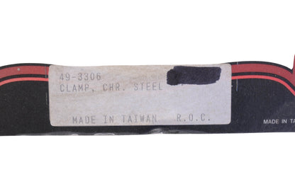 Biker's Choice 49-3306 Steel Chrome Clamp Kit NOS
