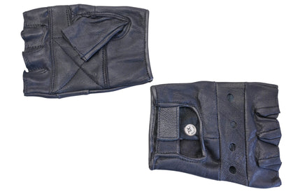 Mustang 11098 Extra Large Leather Bike Gloves NOS