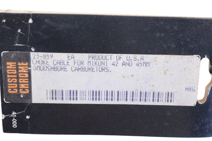 Custom Chrome 23-859 Choke Cable Assembly NOS