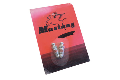 Mustang MS023-6 Red Brake Bleeder Valves NOS