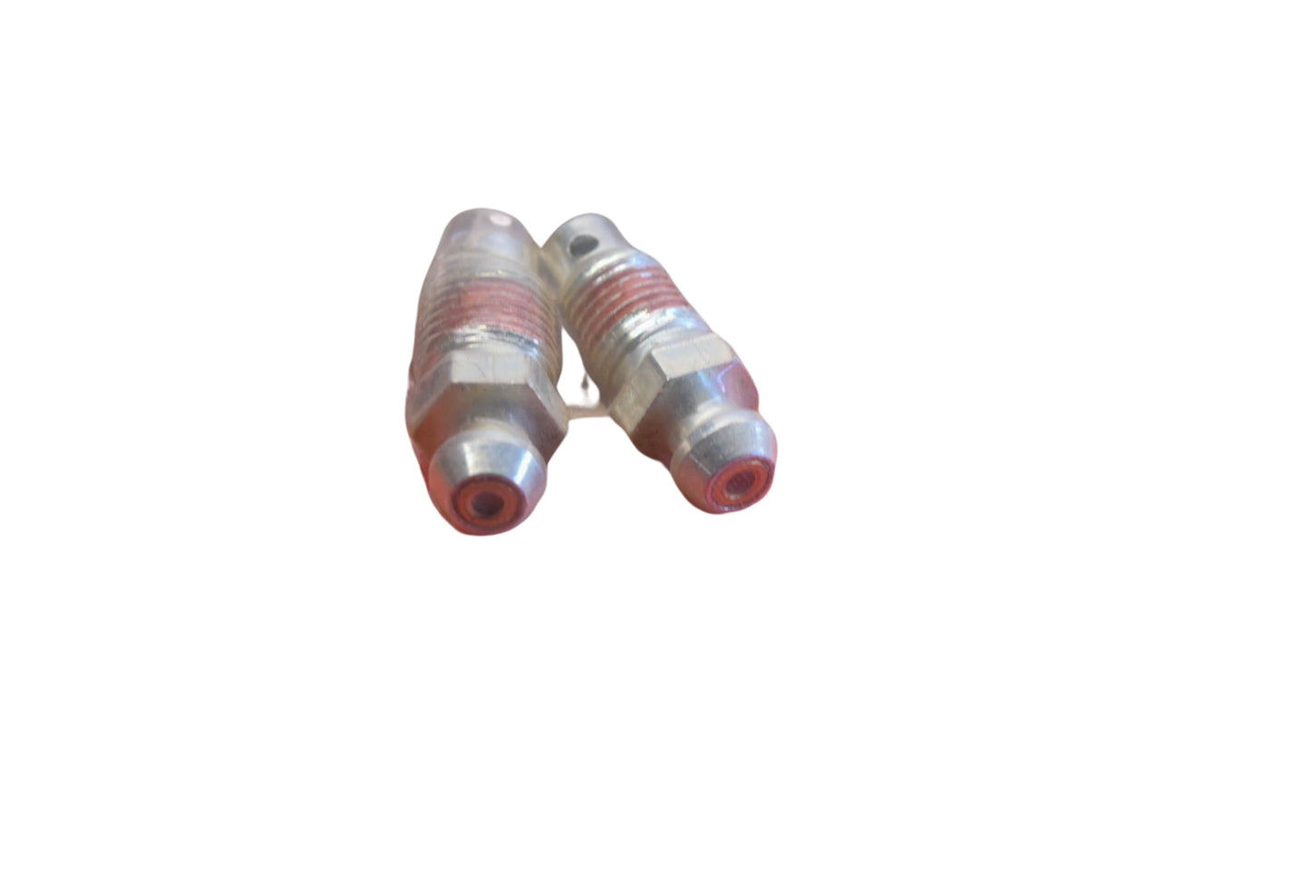 Mustang MS023-6 Red Brake Bleeder Valves NOS