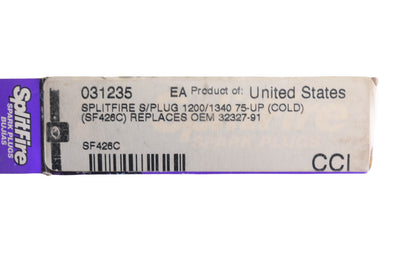 SplitFire 031235, SF426C , 32327-91 Spark Plug NOS