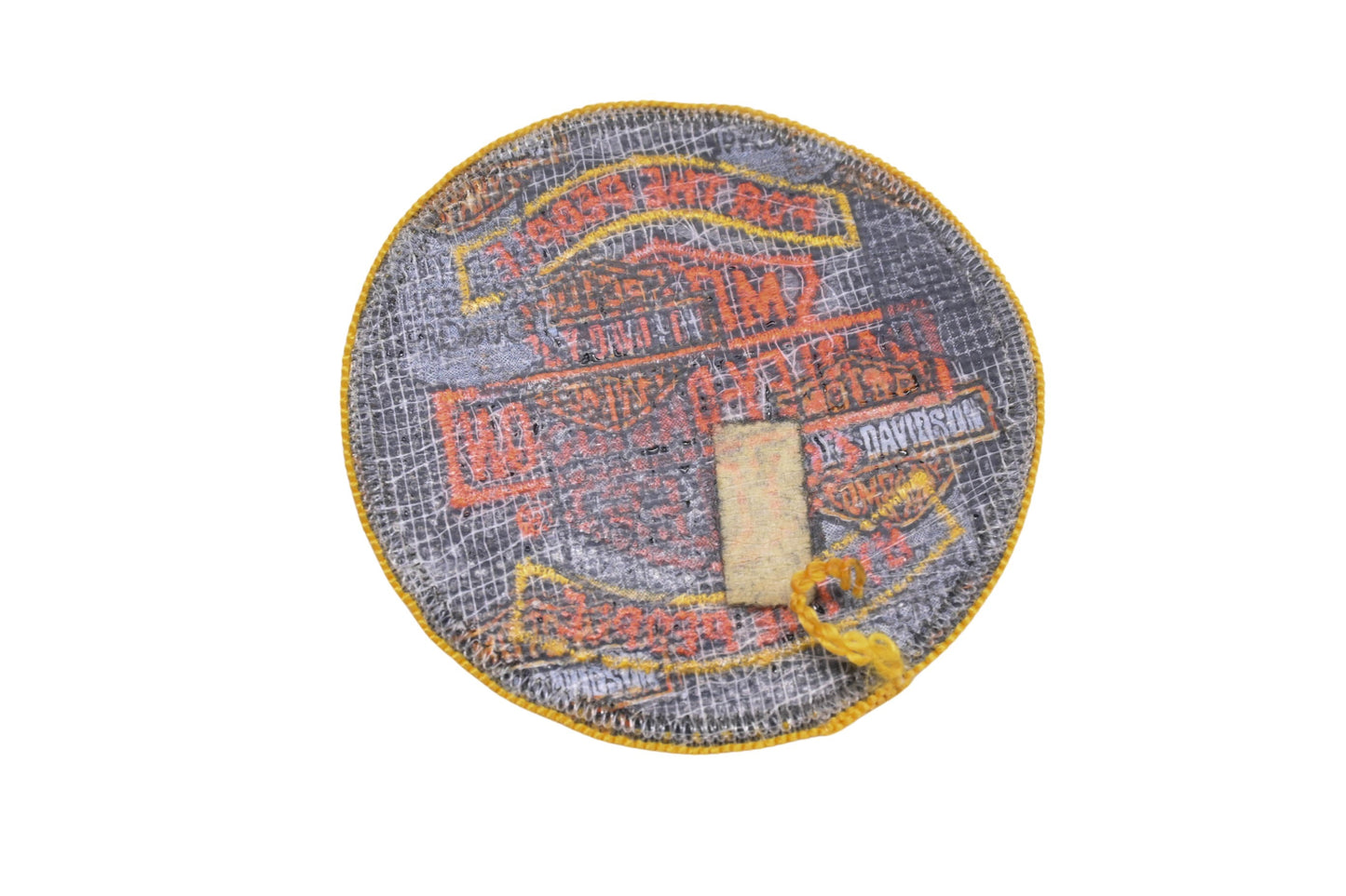 New OEM Harley Davidson MS024-12 For The People By The People' Iron On Patch NOS