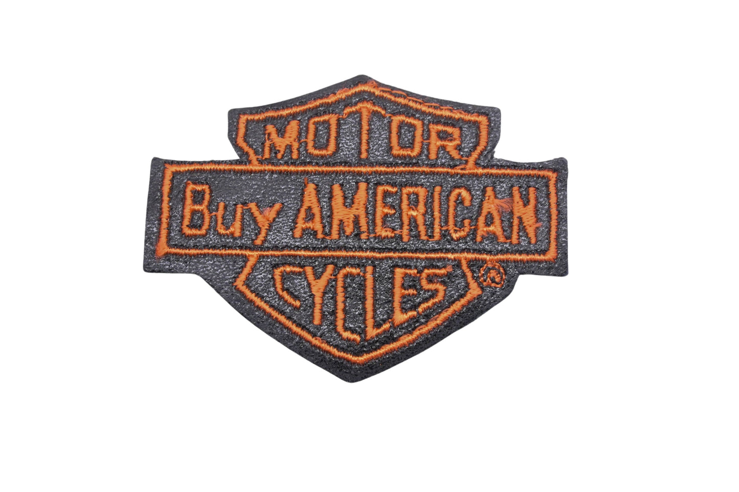 New OEM Harley Davidson MS024-16 Buy American Motorcycles' Iron On Patch NOS