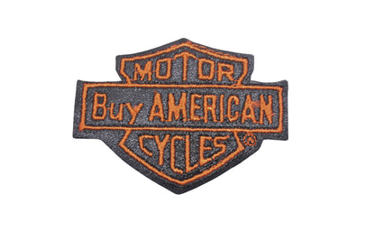 New OEM Harley Davidson MS024-16 Buy American Motorcycles' Iron On Patch NOS