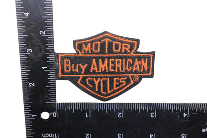 New OEM Harley Davidson MS024-16 Buy American Motorcycles' Iron On Patch NOS
