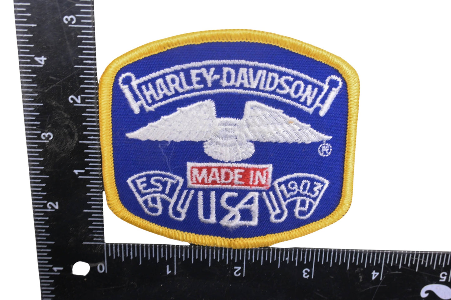 New OEM Harley Davidson MS024-17 Paratrooper Logo Iron On Patch NOS
