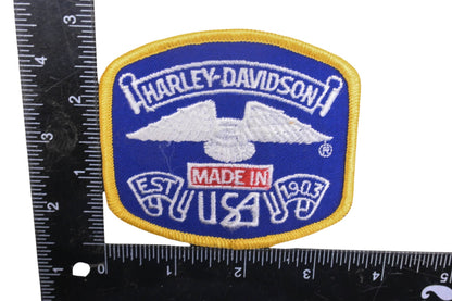 New OEM Harley Davidson MS024-17 Paratrooper Logo Iron On Patch NOS