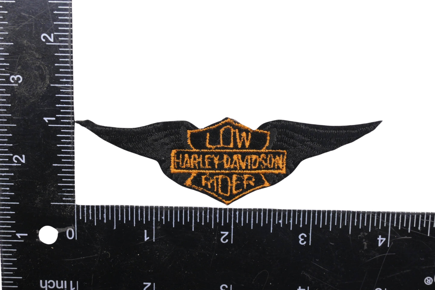 New OEM Harley Davidson MS024-18 Small 'Low Rider' Iron On Patch NOS