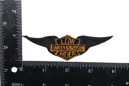 New OEM Harley Davidson MS024-18 Small 'Low Rider' Iron On Patch NOS