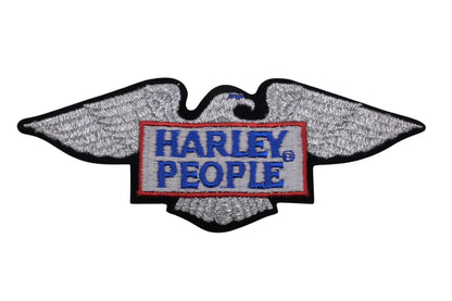 New OEM Harley Davidson MS024-19 Harley People' Iron On Patch NOS