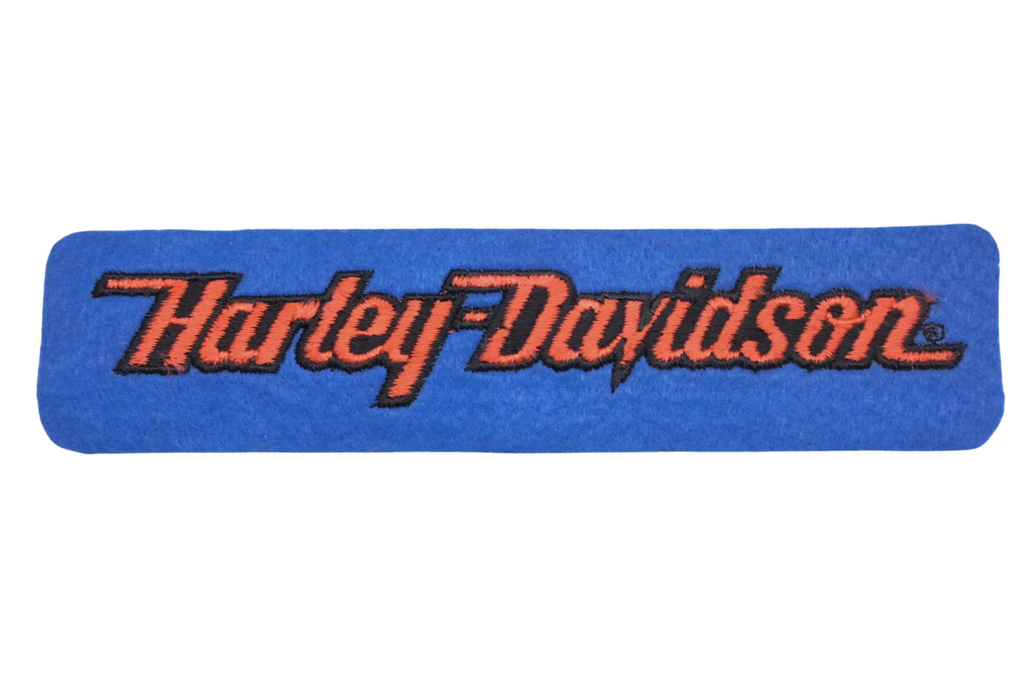 New OEM Harley Davidson MS024-20 Harley Davidson' Bar Logo Iron On Patch NOS