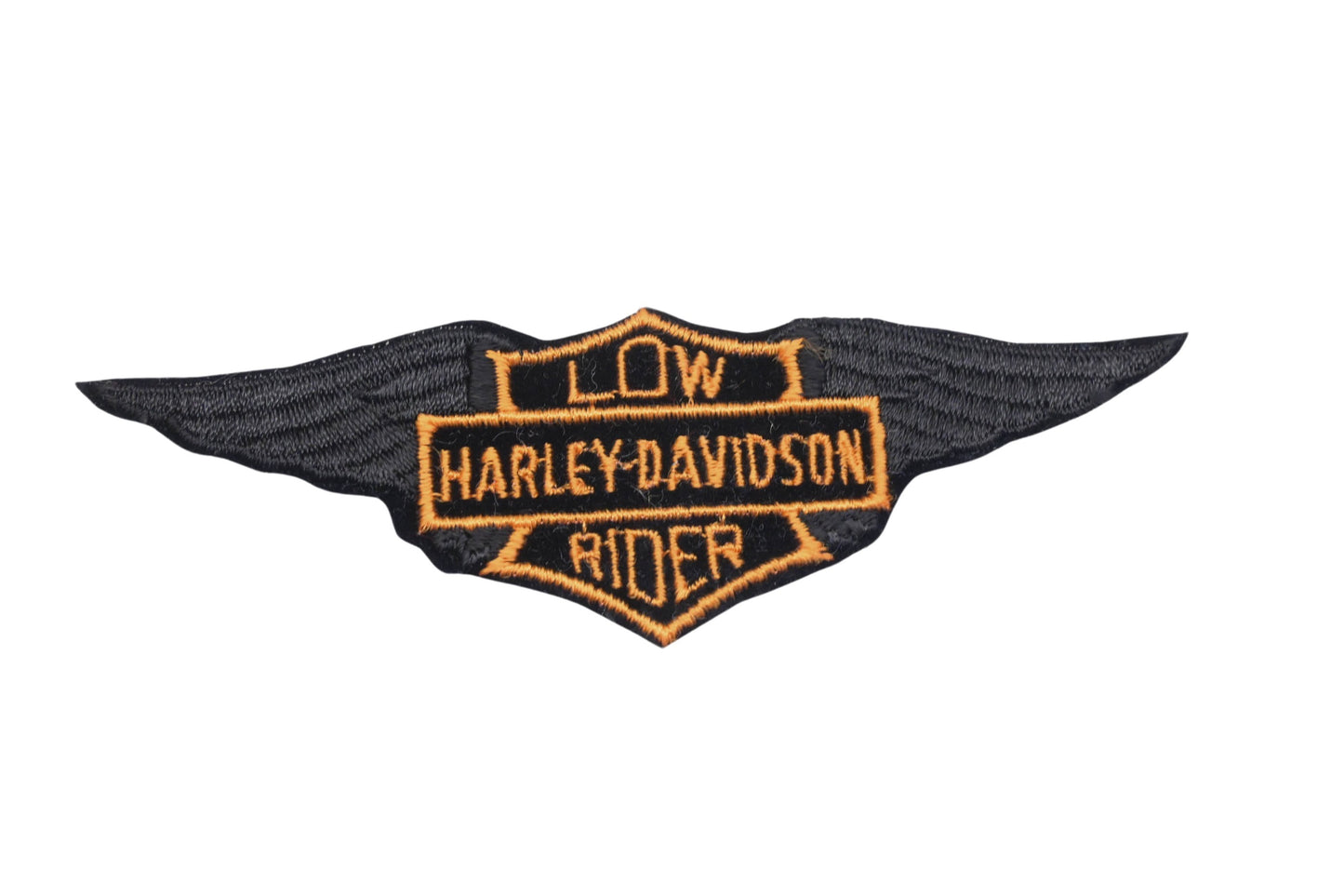 New OEM Harley Davidson MS024-21 Large 'Low Rider' Iron On Patch NOS