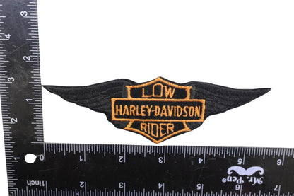 New OEM Harley Davidson MS024-21 Large 'Low Rider' Iron On Patch NOS