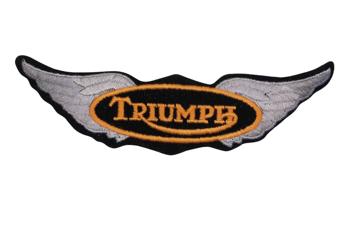 Aftermarket MS024-22 Triumph' Wing Iron On Patch NOS