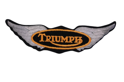 Aftermarket MS024-22 Triumph' Wing Iron On Patch NOS