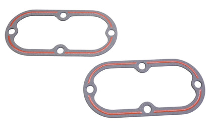 Custom Chrome 54-404, 60567-65B, 60567-90A Silicone-Beaded Inspection Cover Gaskets Qty 2 NOS