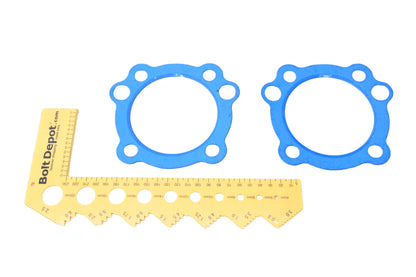 Aftermarket 16664-86, H26031 Blue Cylinder Head Gaskets Qty 2 NOS