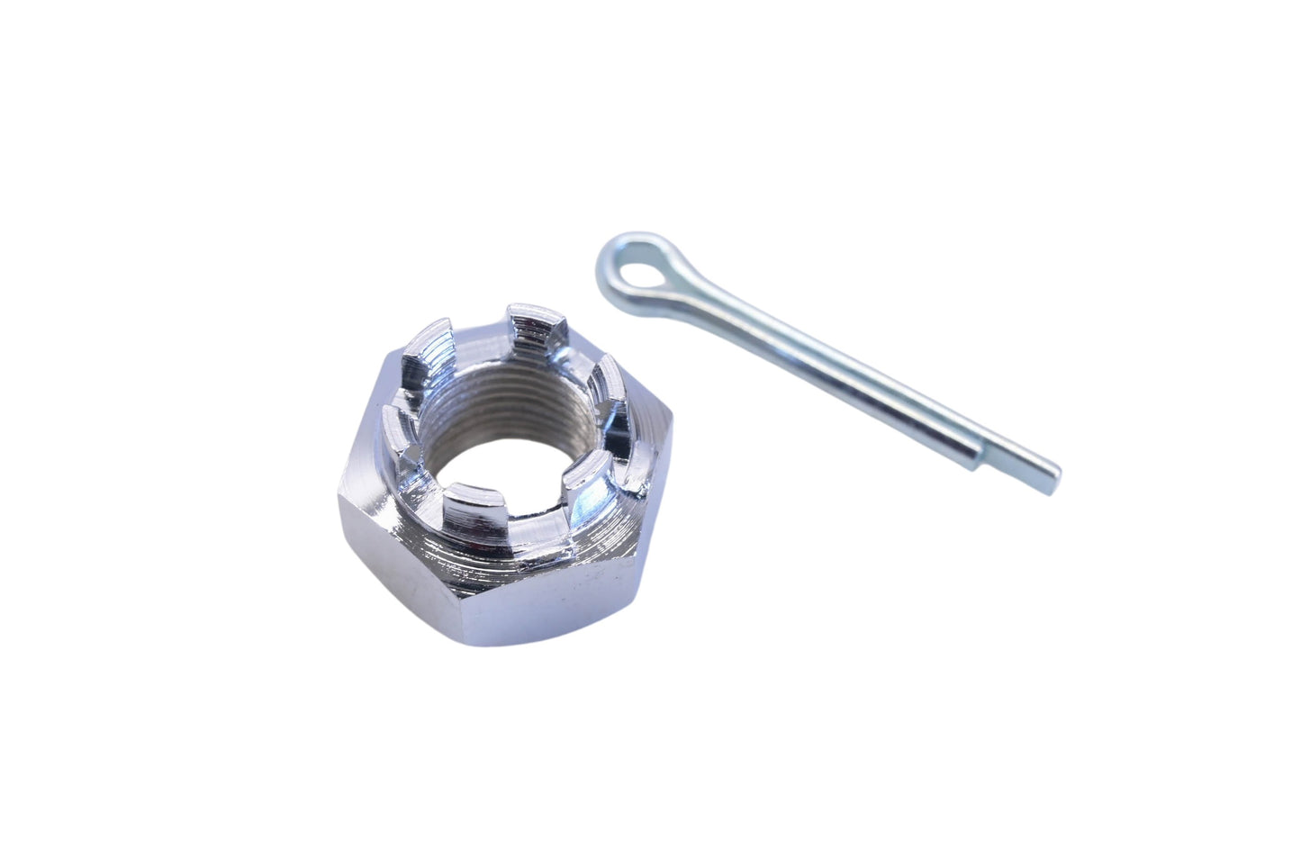 Custom Chrome 64-041, 7987, 511 Chrome Castle Nut Kit NOS