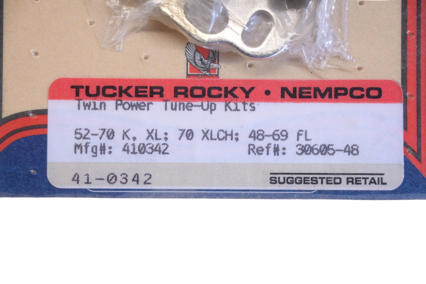 Tucker Rocky 41-0342, 30605-48, 410342 Twin Power Tune-Up Kit NOS
