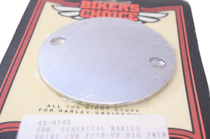 Biker's Choice 49-0785 Chrome Radius Point Cover NOS