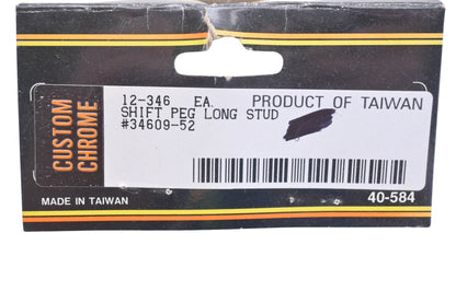 Custom Chrome 12-346, 34609-52 Long Stud Shift Peg NOS