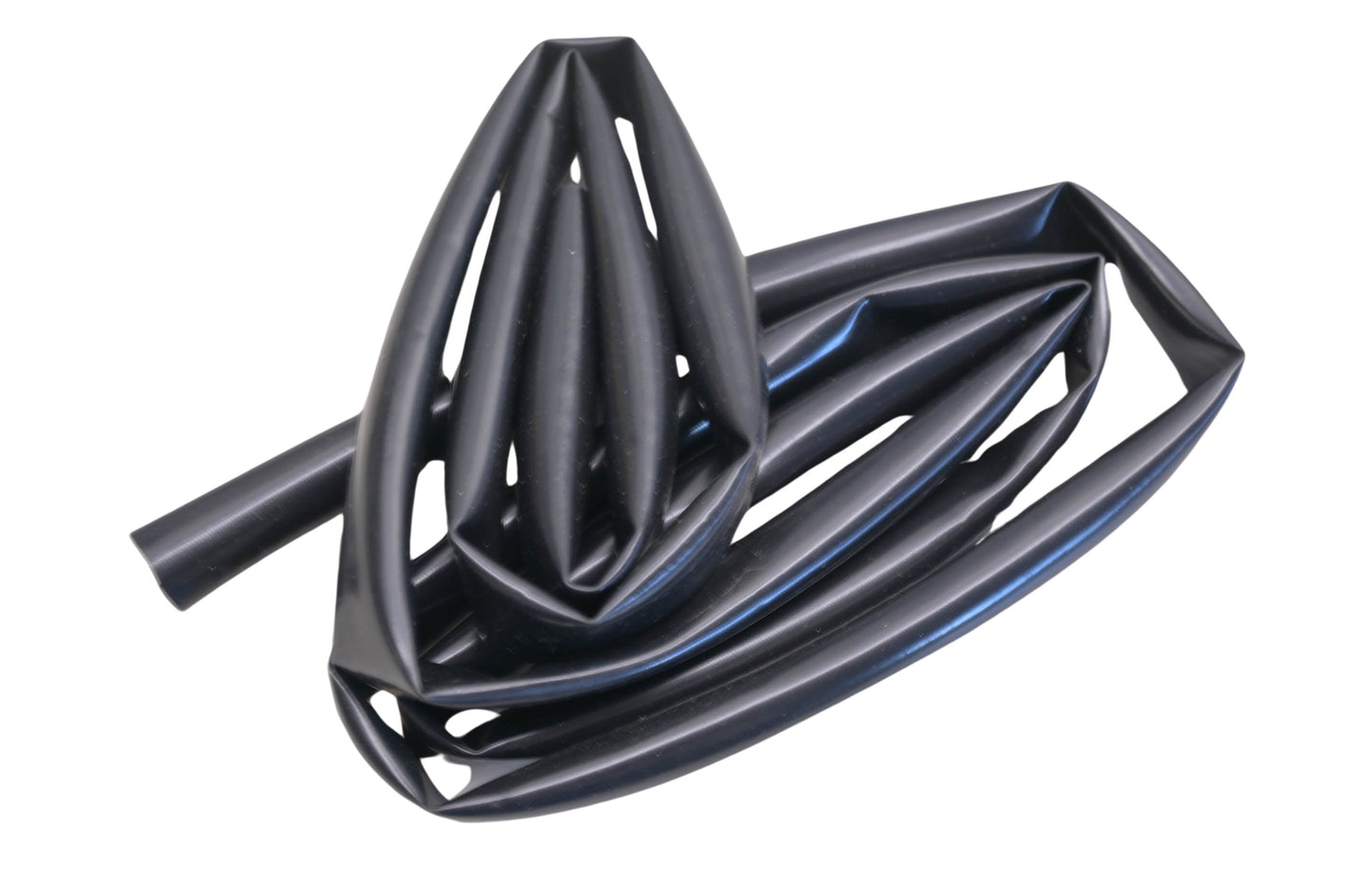 Biker's Choice 03-0542 Biker's Choice 1/2'' x 5 ft Black Shrink Tubing NOS