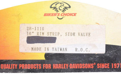 Biker's Choice 28-1110 16'' Rim Strips Qty 10 NOS