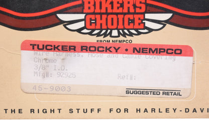 Biker's Choice 45-9003, 92925 Biker's Choice 3/8'' Wire Harness Cable Covering NOS