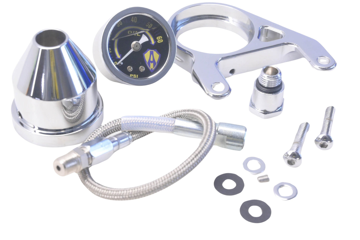 Arlen Ness 15-650, 031401, 915995 Oil Pressure Kit NOS