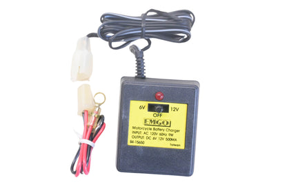 EMGO 84-15650 6/12v 1/2a Battery Charger Kit NOS