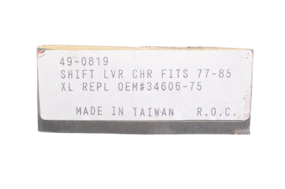Biker's Choice 49-0819, 34606-75 Chrome Shift Lever NOS