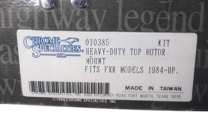Chrome Specialties 010385 Top Motor Mount Kit NOS