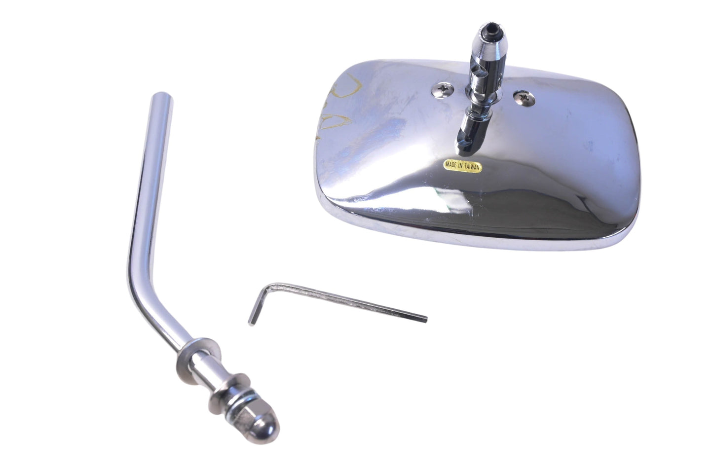 Custom Chrome 12-356 Chrome Die-Cast Mirror Kit NOS